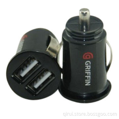 2 USB car chargers, 6.1cm length